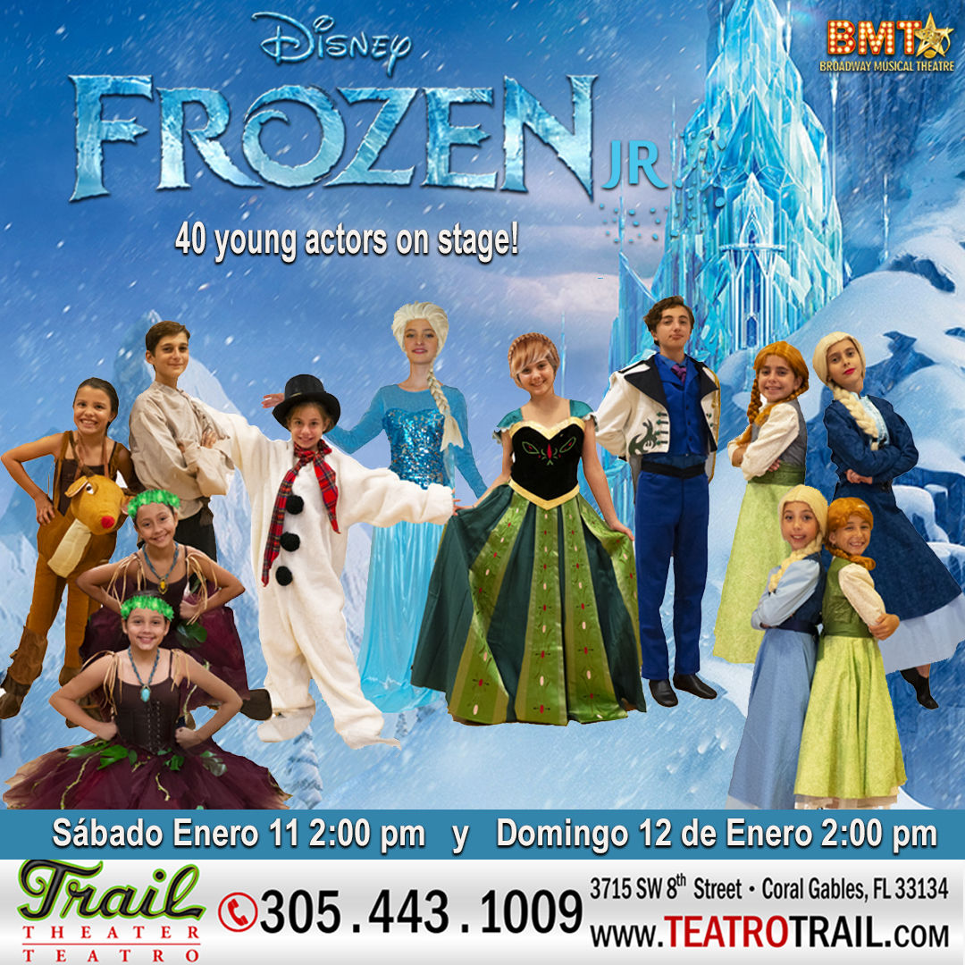 Local actors featured in performances of ‘Frozen Jr.’